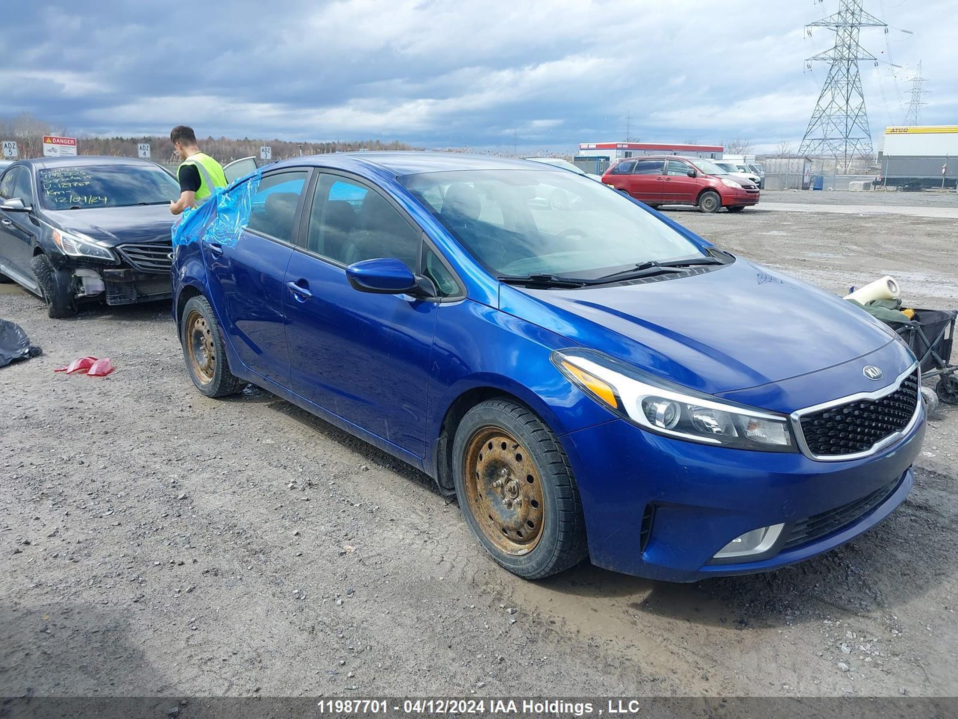 KIA FORTE 2018 3kpfl4a77je268931