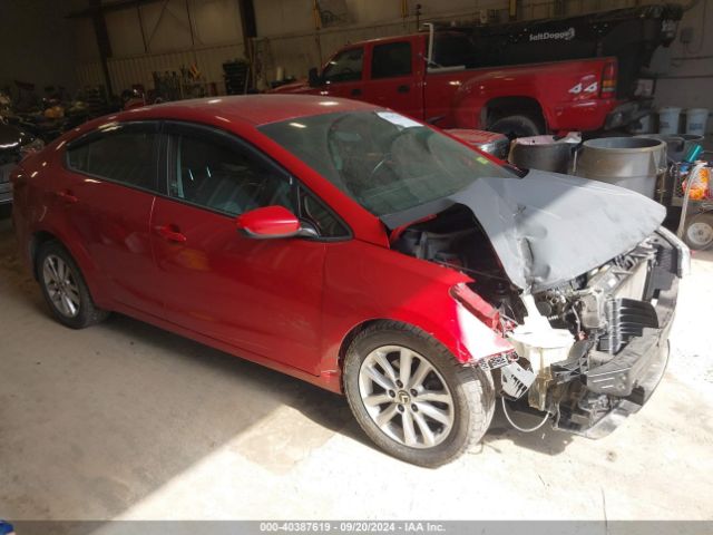 KIA FORTE 2017 3kpfl4a78he013375