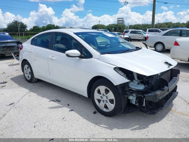 KIA FORTE 2017 3kpfl4a78he017426