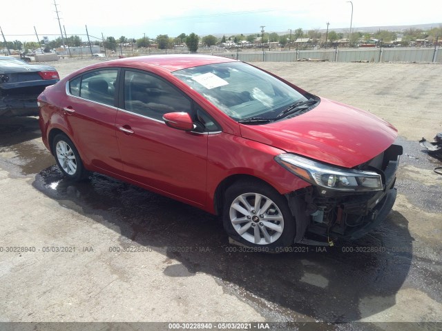 KIA FORTE 2017 3kpfl4a78he019645