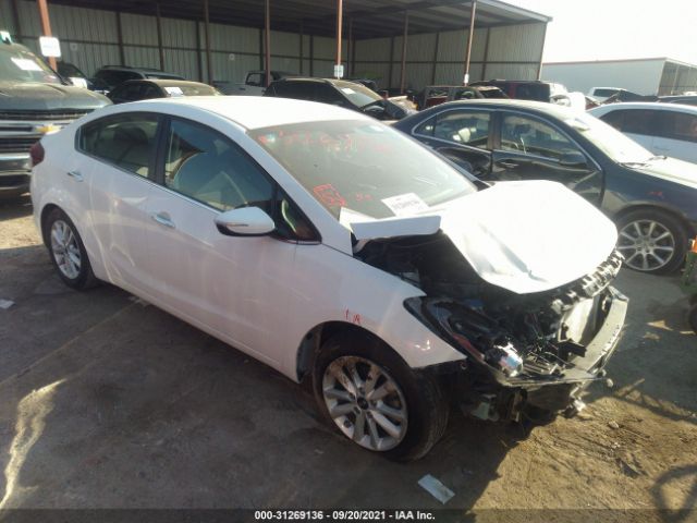 KIA FORTE 2017 3kpfl4a78he044996