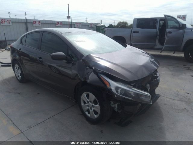 KIA FORTE 2017 3kpfl4a78he049504