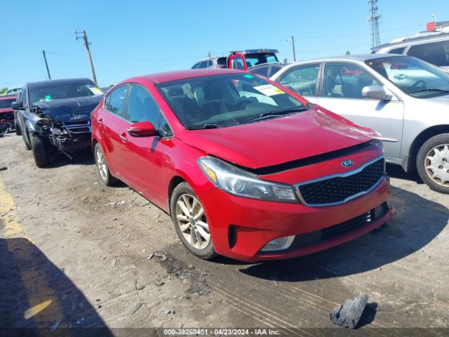 KIA FORTE 2017 3kpfl4a78he049602