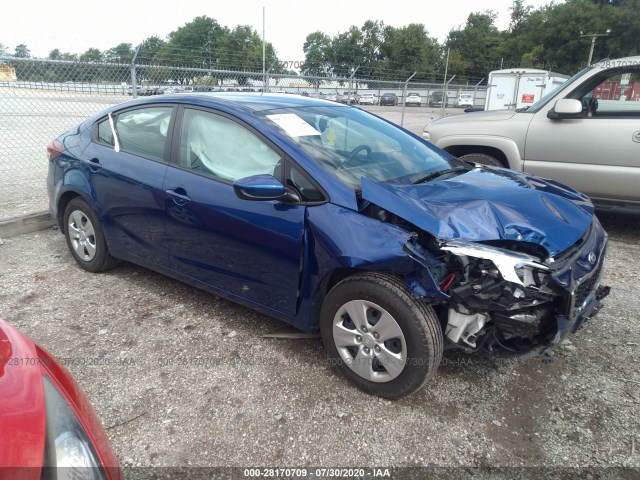 KIA FORTE 2017 3kpfl4a78he054234