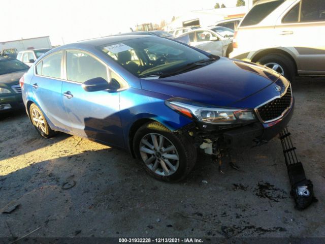 KIA FORTE 2017 3kpfl4a78he082597