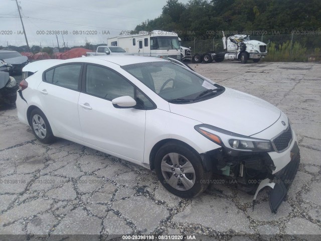 KIA FORTE 2017 3kpfl4a78he083247