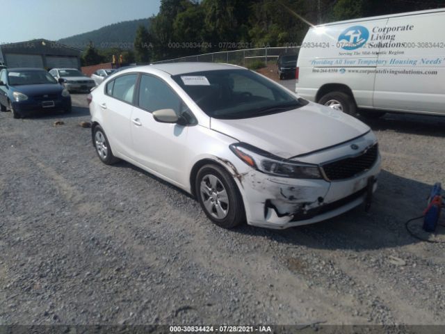 KIA FORTE 2017 3kpfl4a78he083250