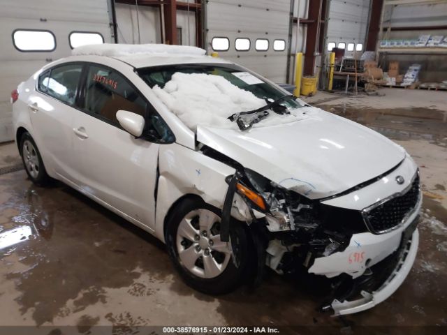 KIA FORTE 2017 3kpfl4a78he138795