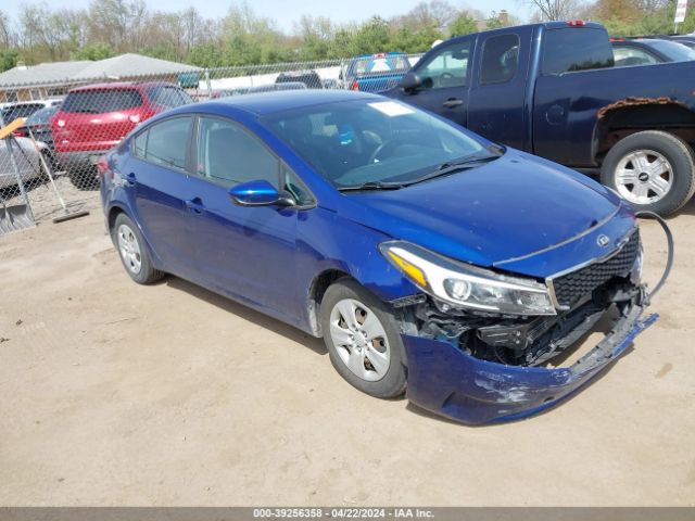 KIA FORTE 2017 3kpfl4a78he139588