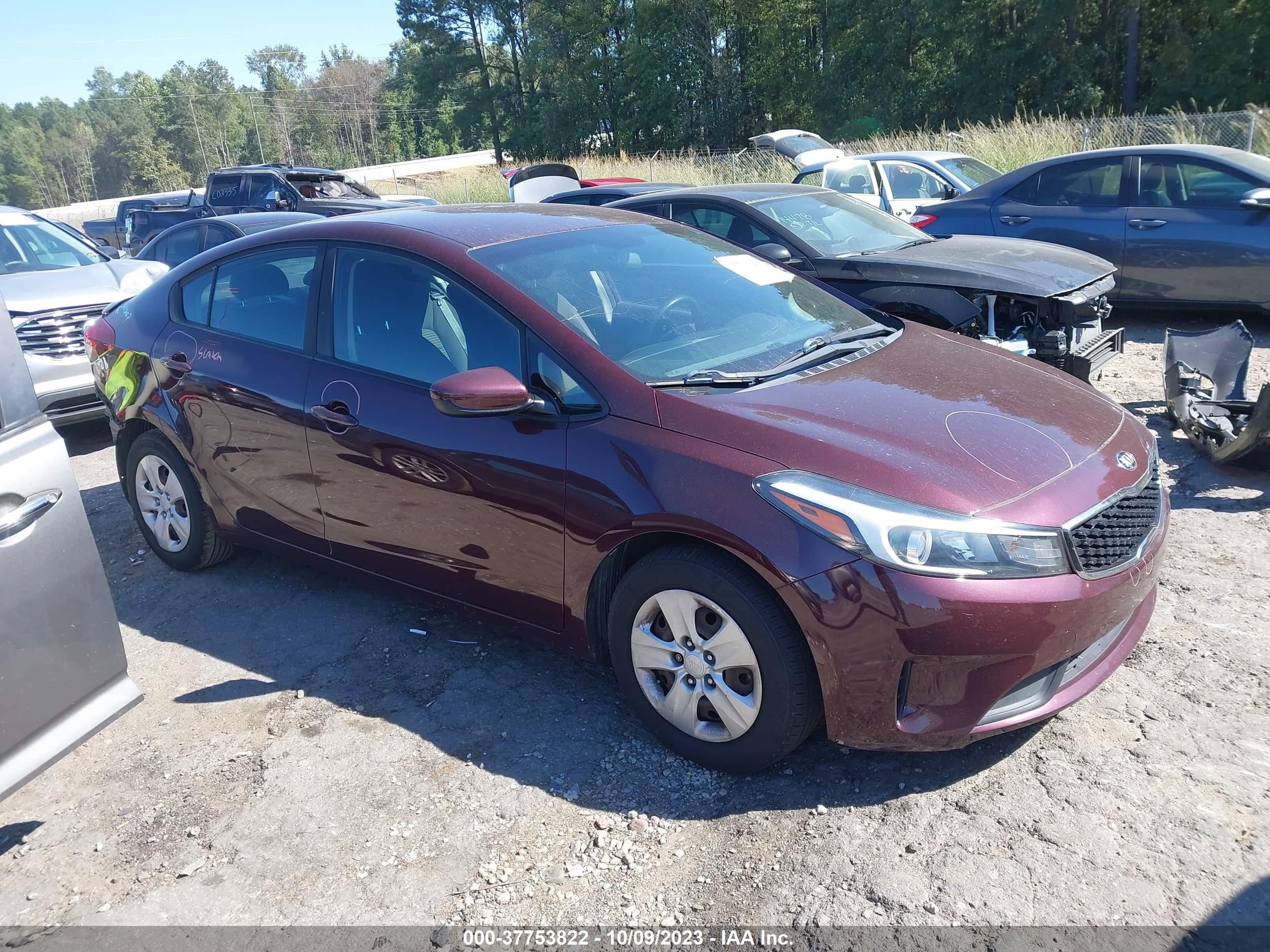 KIA FORTE 2017 3kpfl4a78he142779