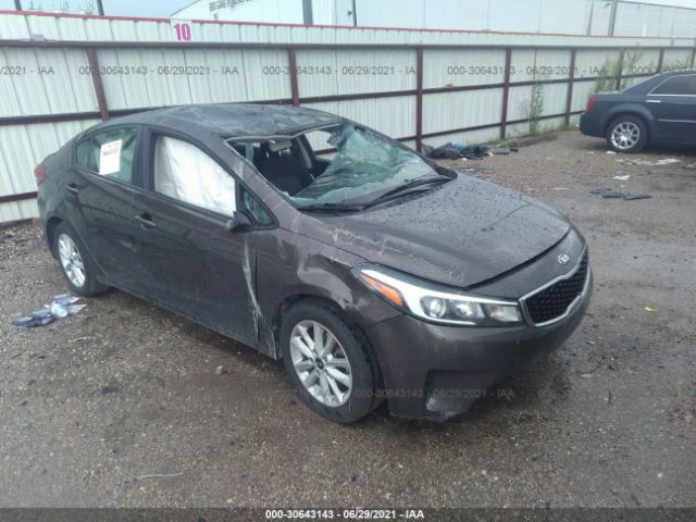 KIA FORTE 2017 3kpfl4a78he145701