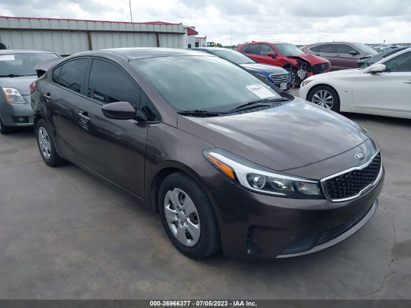 KIA FORTE 2017 3kpfl4a78he151529