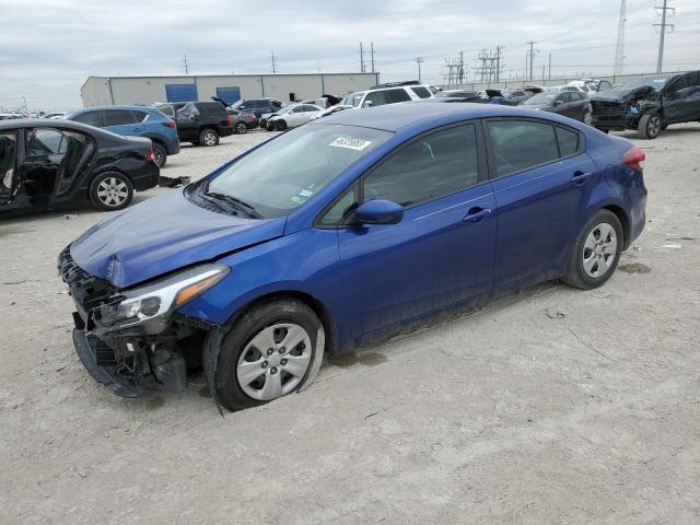 KIA FORTE LX 2017 3kpfl4a78he154026