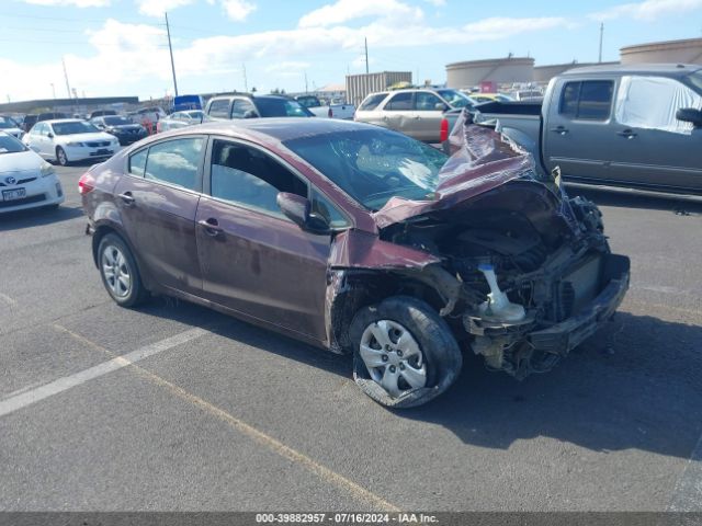 KIA FORTE 2018 3kpfl4a78je204168