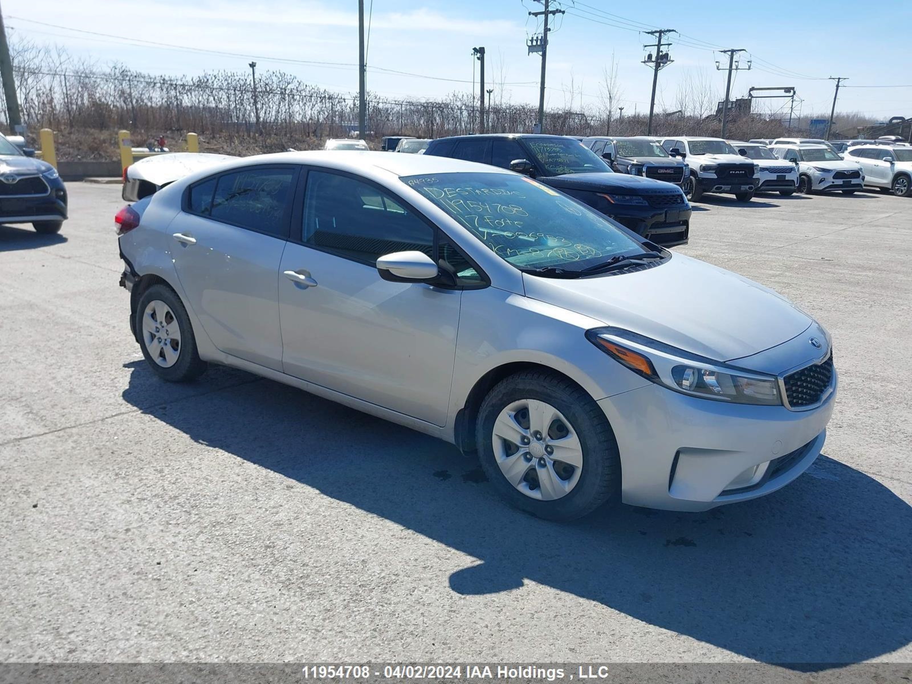 KIA FORTE 2017 3kpfl4a79he006953