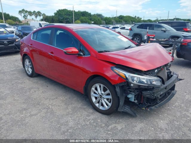 KIA FORTE 2017 3kpfl4a79he023526