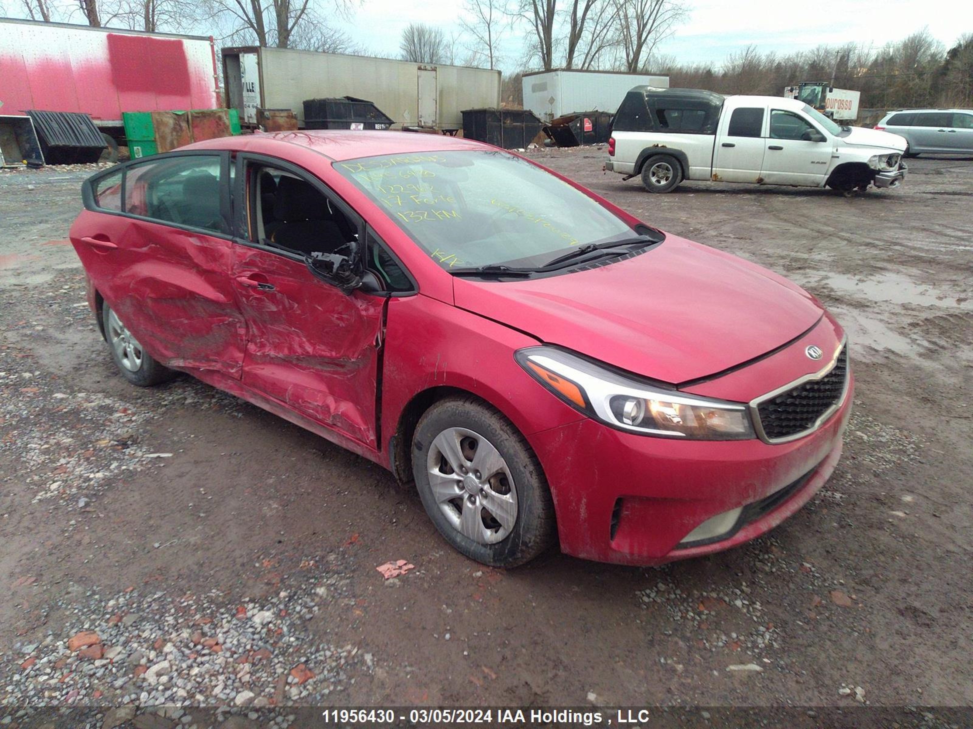 KIA FORTE 2017 3kpfl4a79he122962