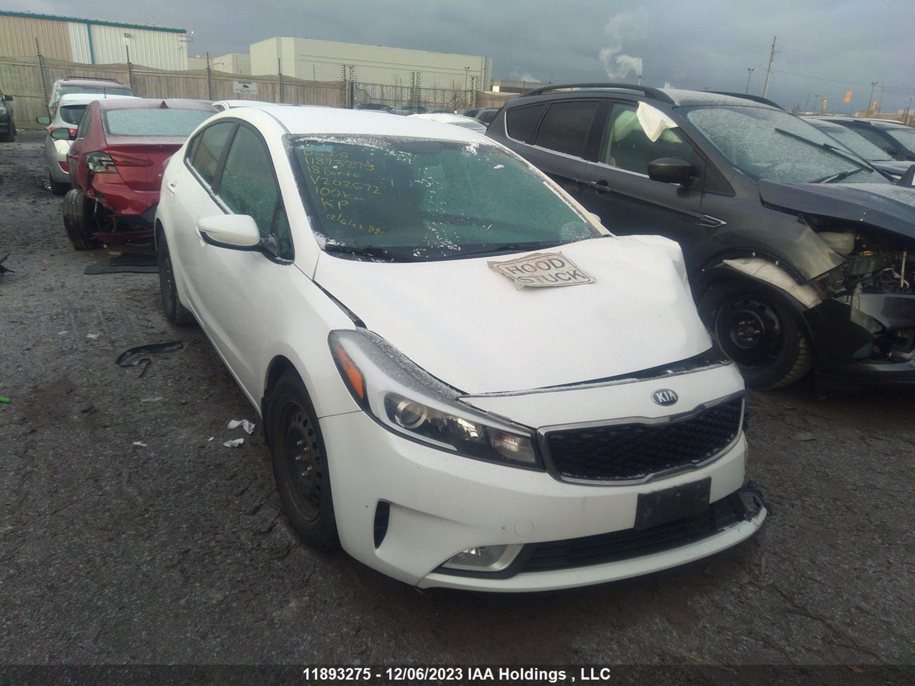 KIA FORTE 2018 3kpfl4a79je202672