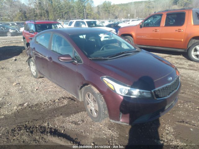 KIA FORTE 2018 3kpfl4a79je255906