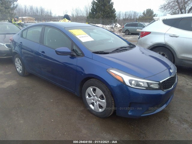 KIA FORTE 2017 3kpfl4a7xhe011627