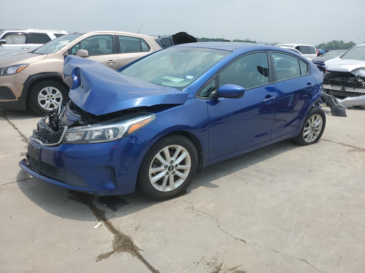 KIA FORTE 2017 3kpfl4a7xhe014107