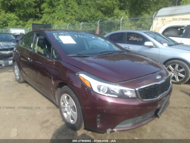 KIA FORTE 2017 3kpfl4a7xhe066658