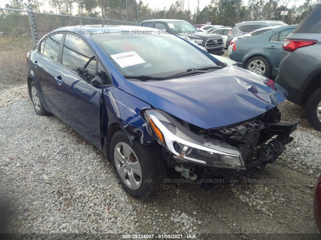 KIA FORTE 2017 3kpfl4a7xhe099627