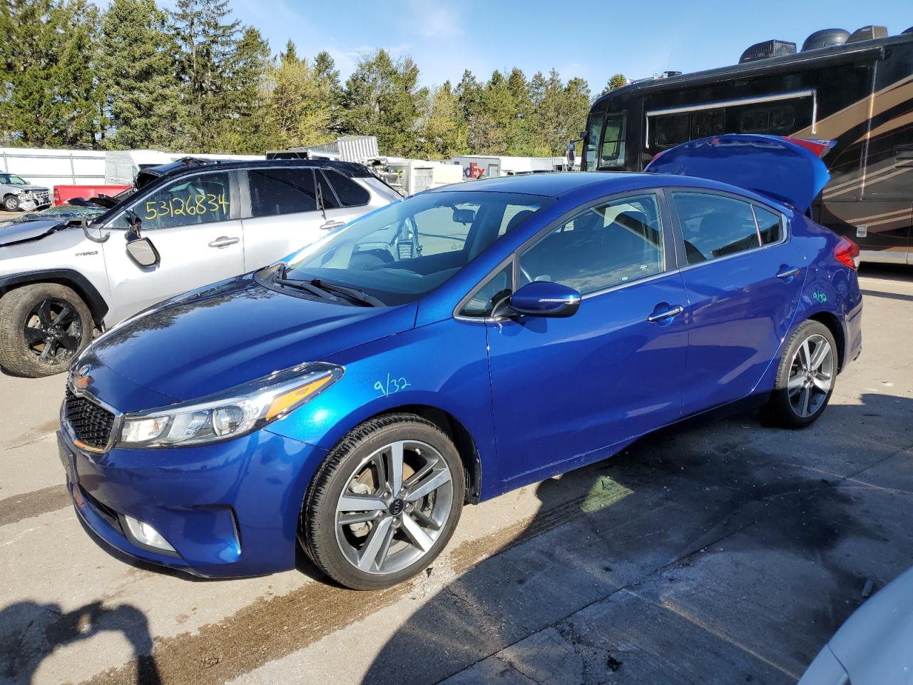 KIA FORTE 2017 3kpfl4a81he111432