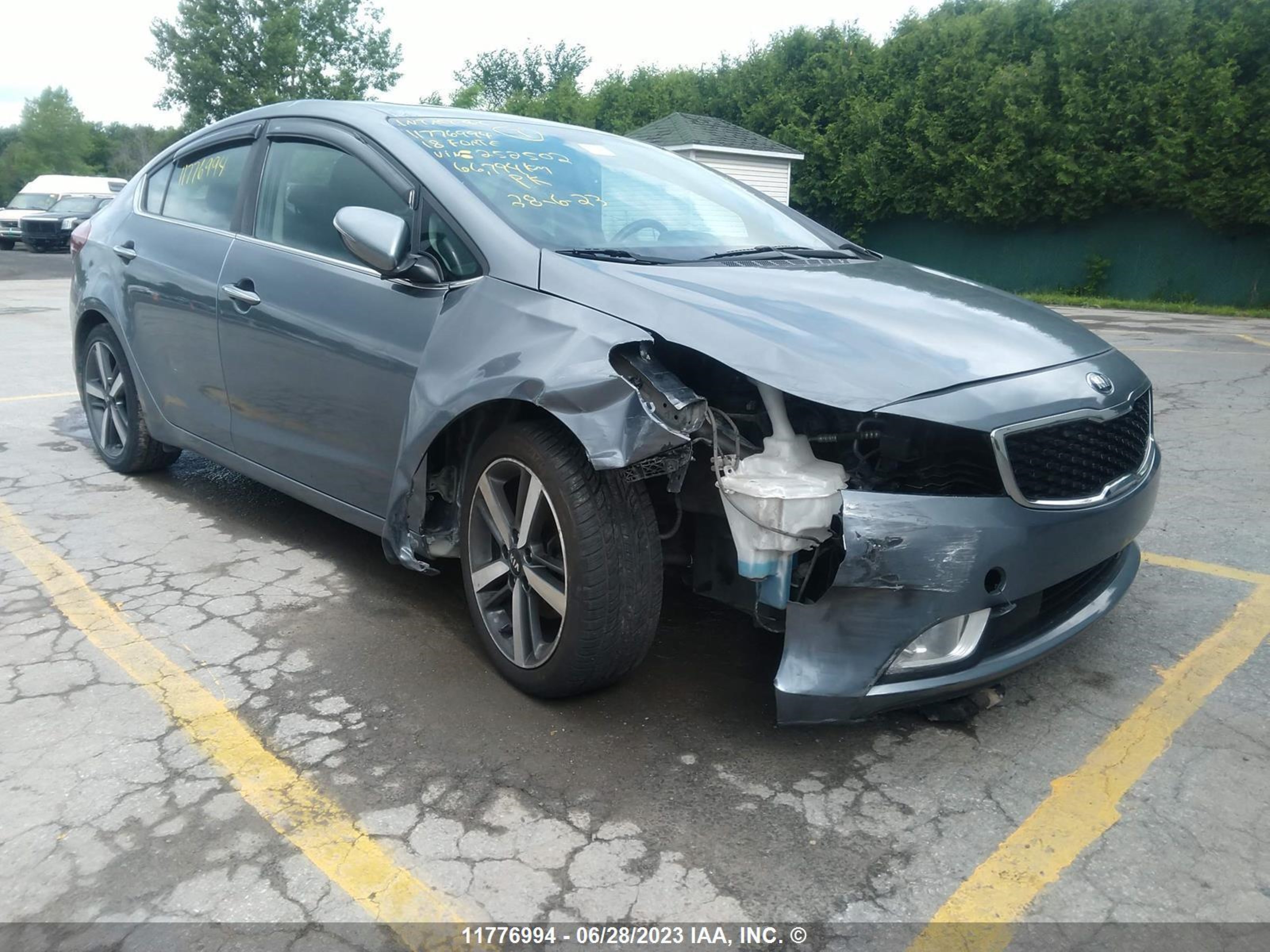 KIA FORTE 2018 3kpfl4a82je252502