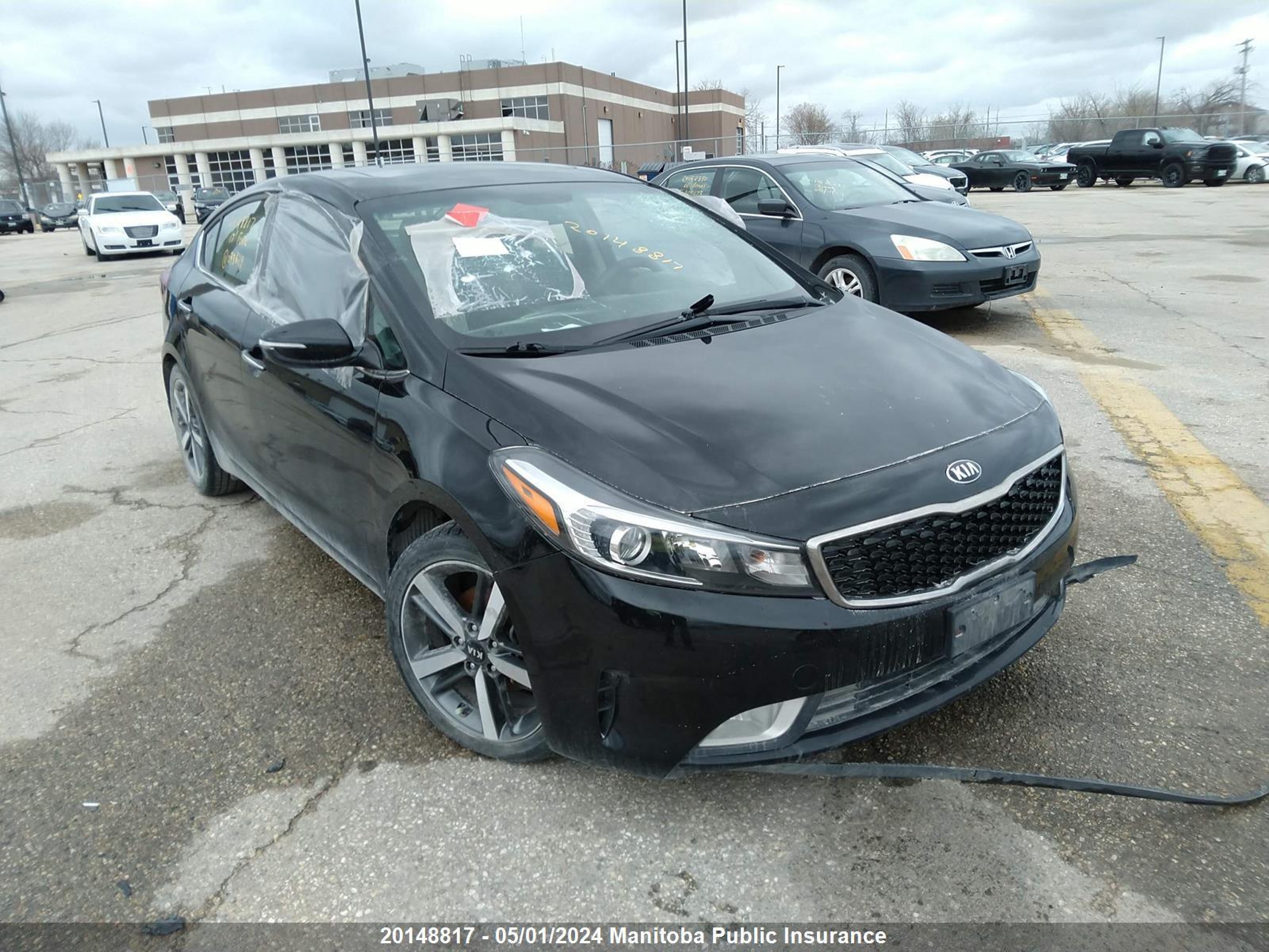 KIA FORTE 2017 3kpfl4a85he093629