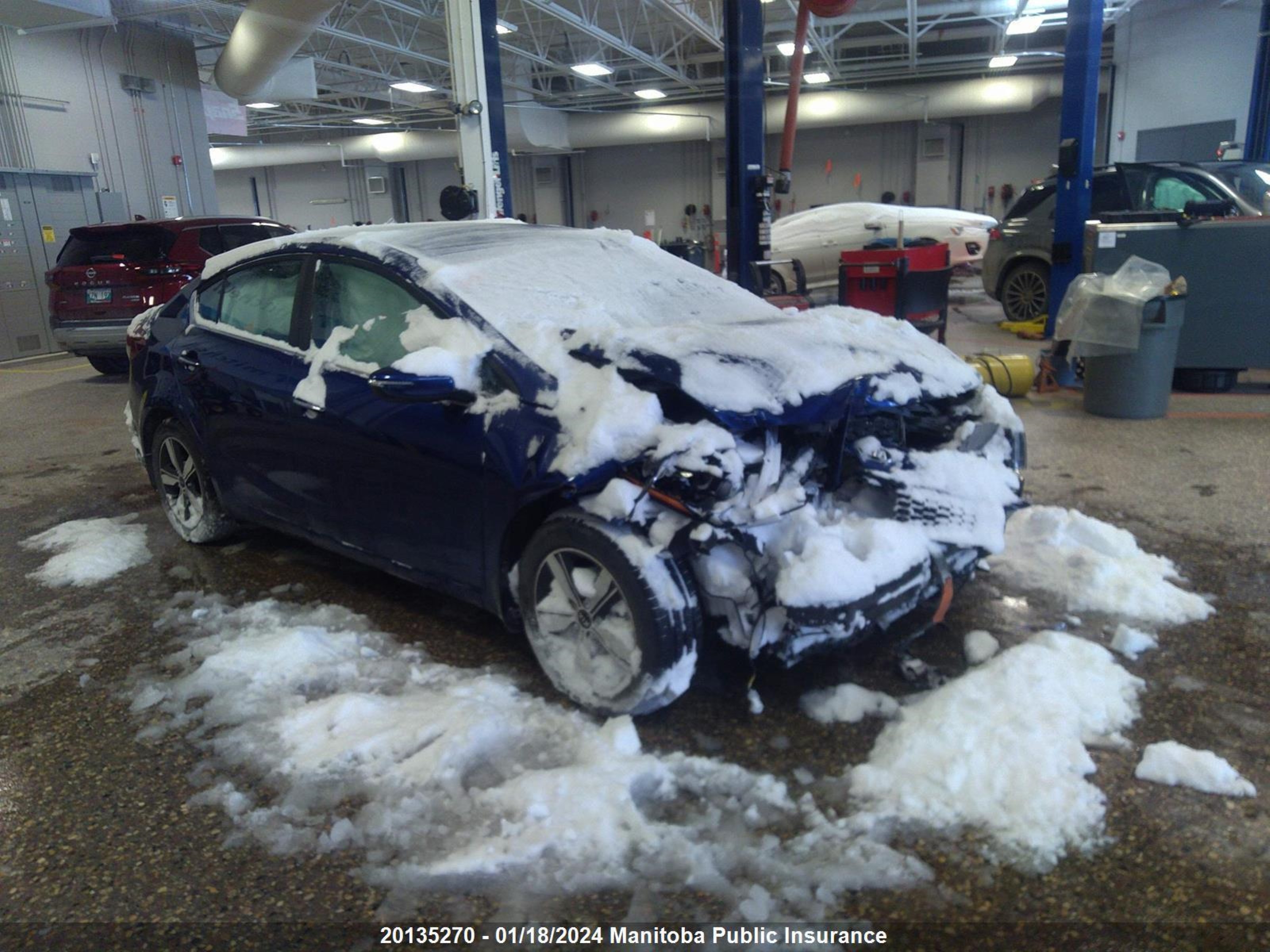 KIA FORTE 2018 3kpfl4a85je190982