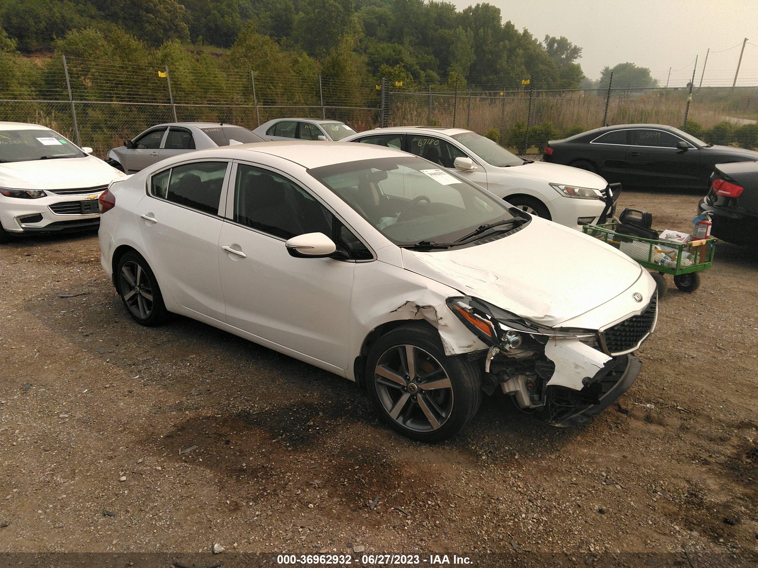 KIA FORTE 2017 3kpfl4a86he005333