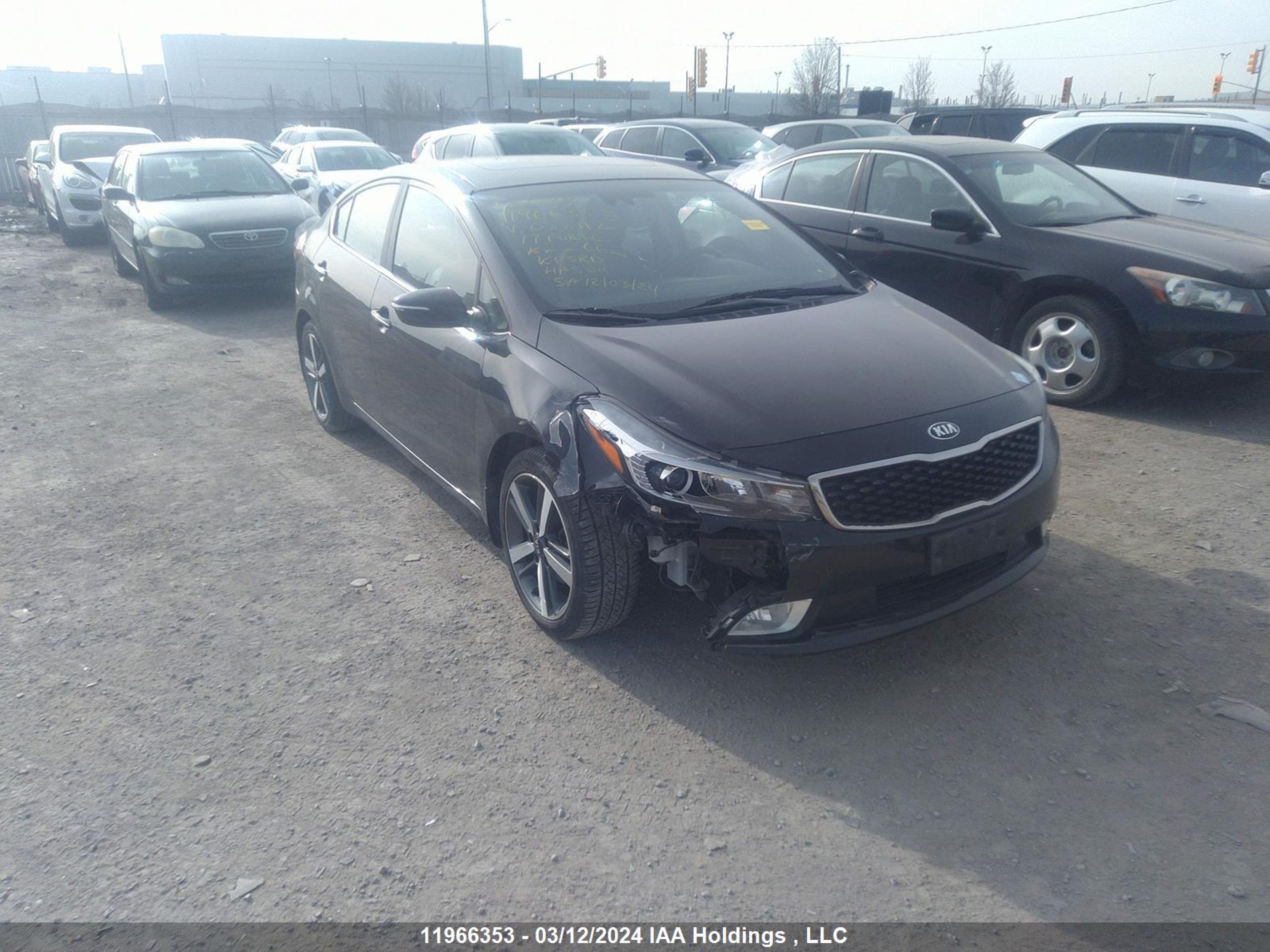 KIA FORTE 2017 3kpfn4a86he088112