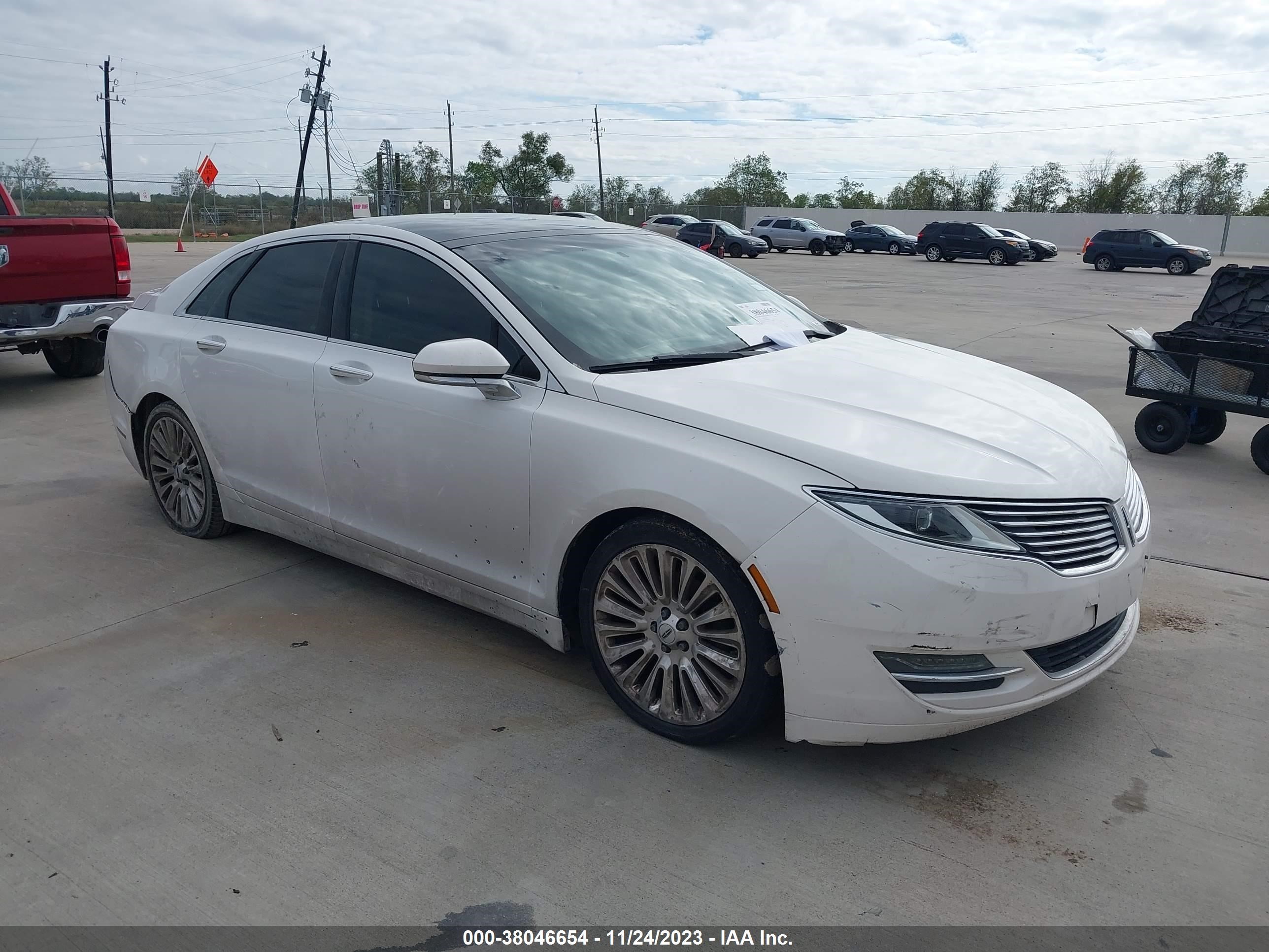 LINCOLN MKZ 2014 3ln6l2g90er818008