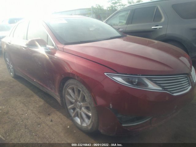 LINCOLN MKZ 2014 3ln6l2g90er824651