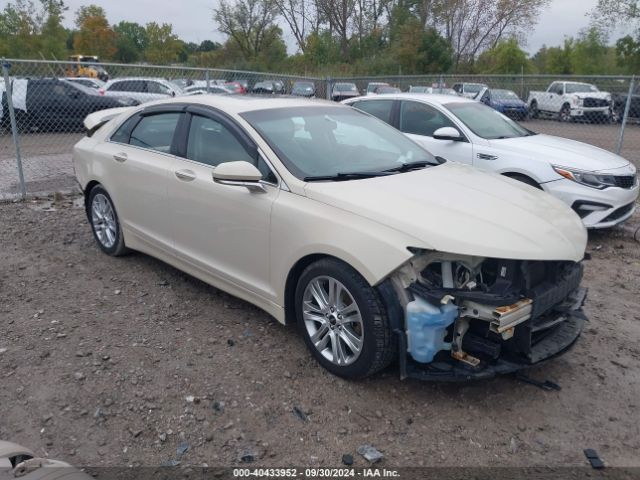 LINCOLN MKZ 2016 3ln6l2g92gr613440