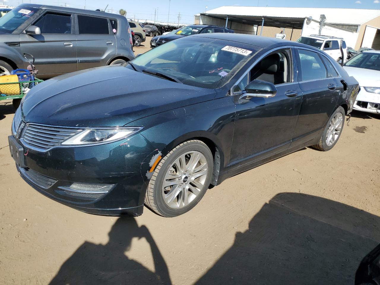 LINCOLN MKZ 2014 3ln6l2g93er821534