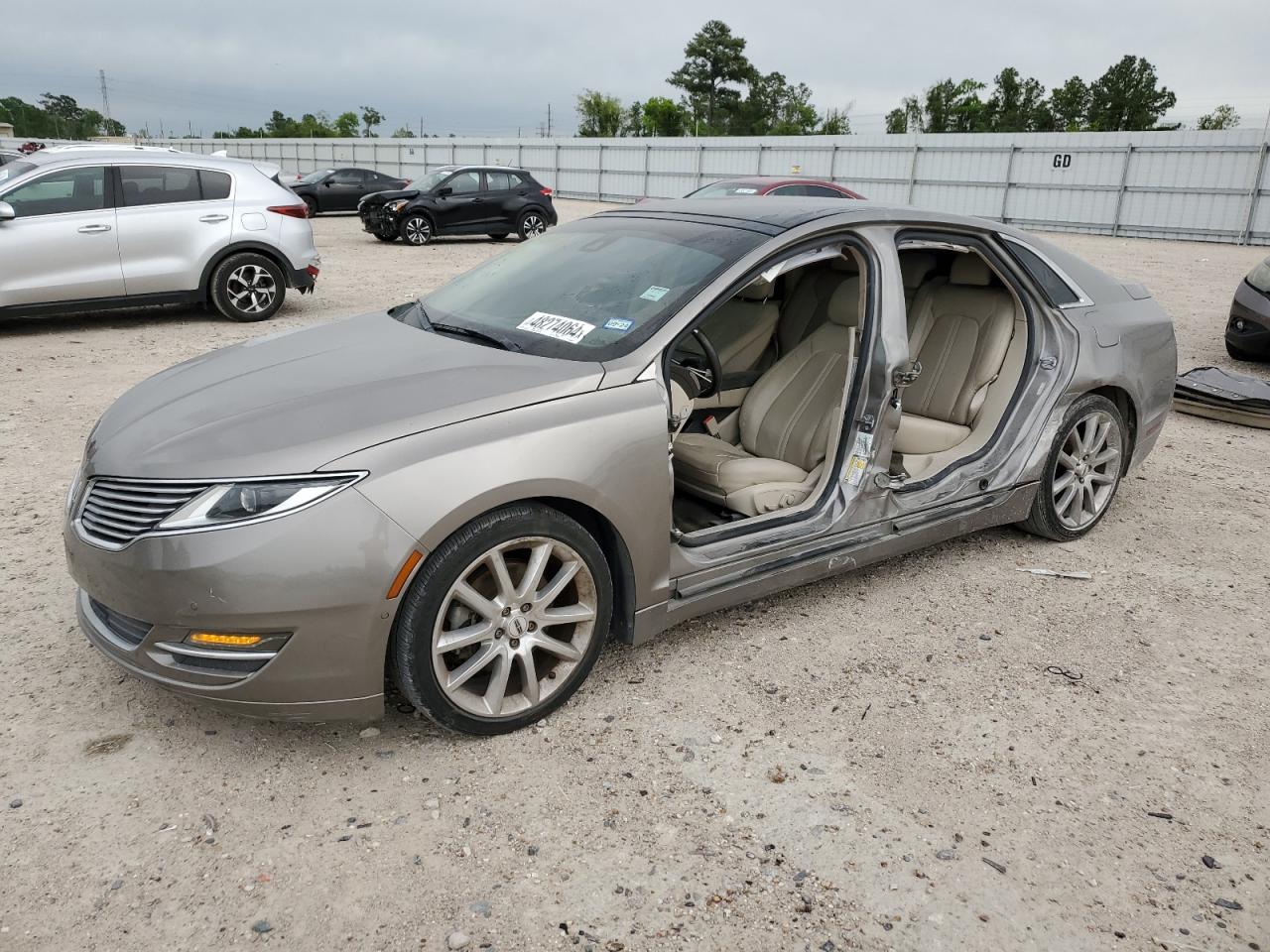 LINCOLN MKZ 2016 3ln6l2g93gr608957