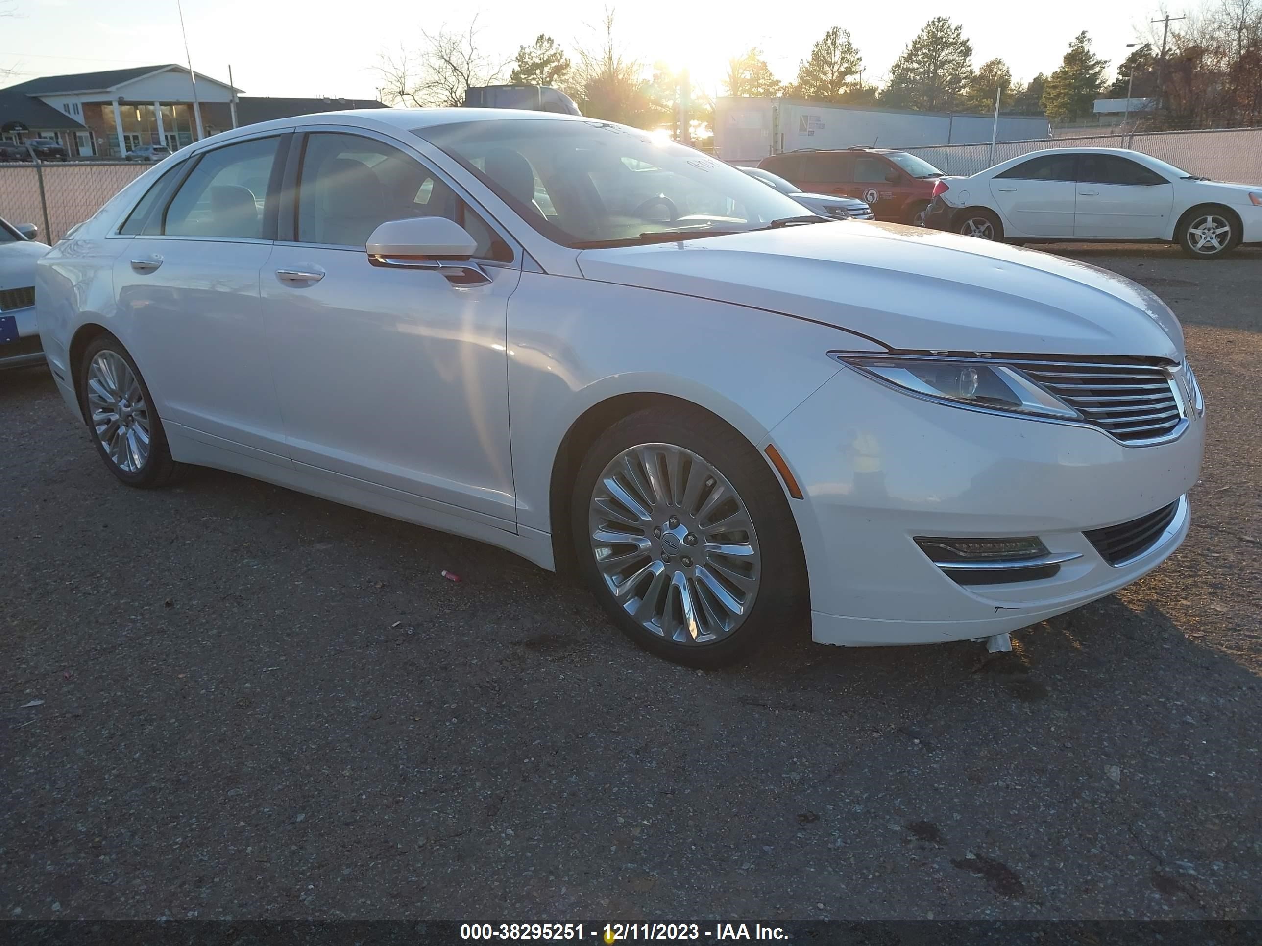 LINCOLN MKZ 2013 3ln6l2g94dr803848