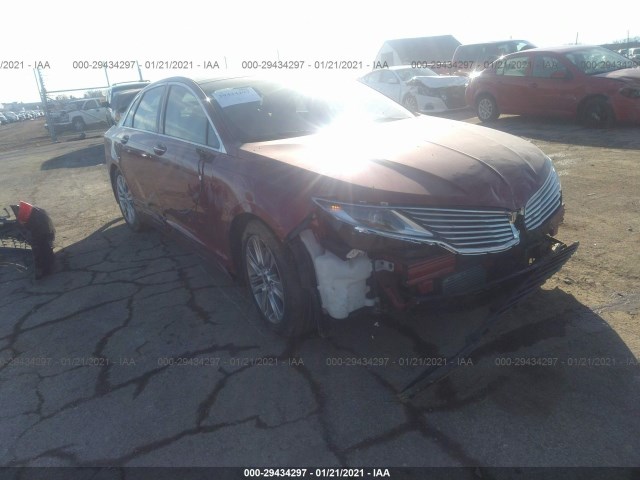 LINCOLN MKZ 2014 3ln6l2g95er803892