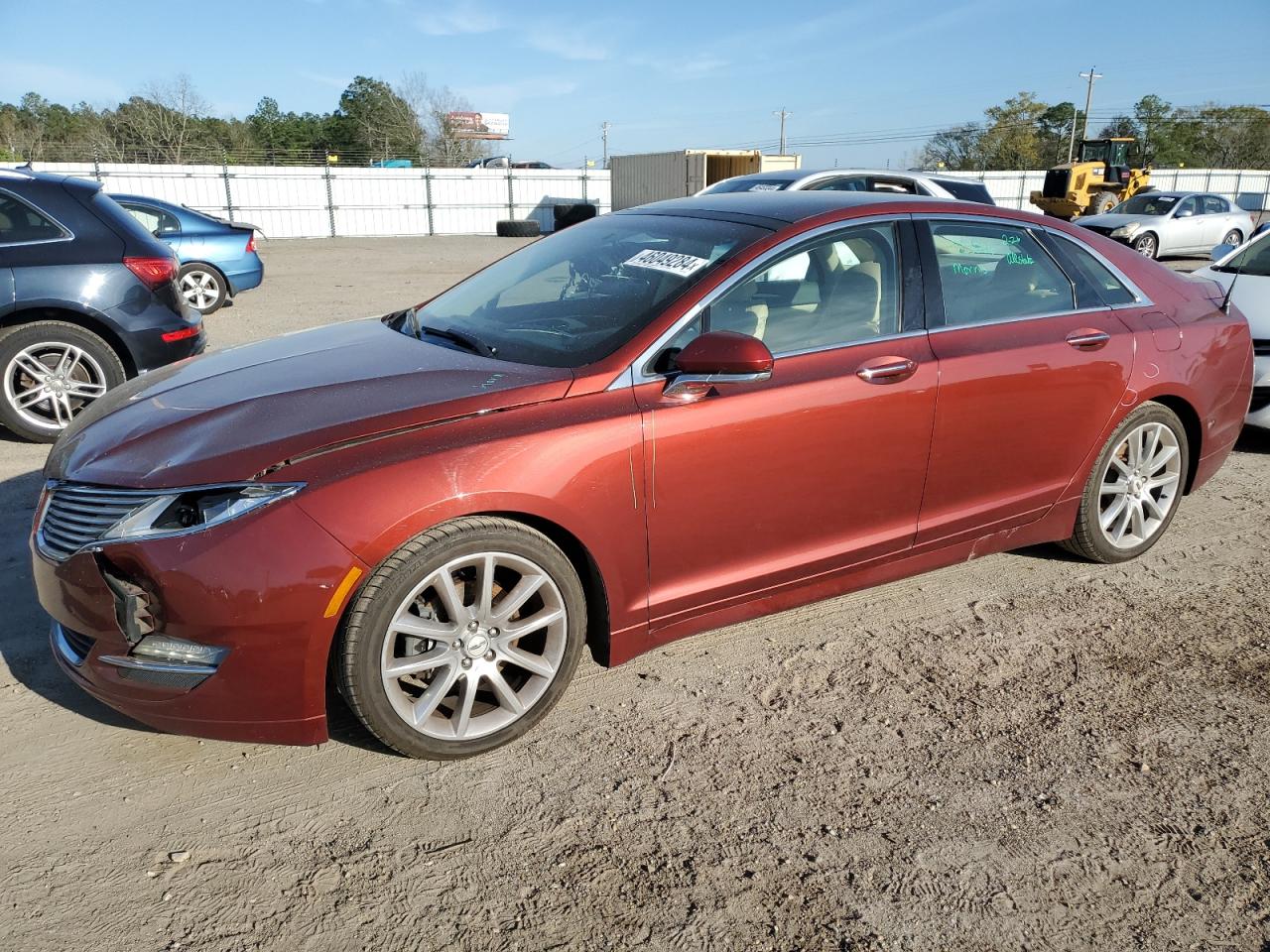 LINCOLN MKZ 2014 3ln6l2g96er817333