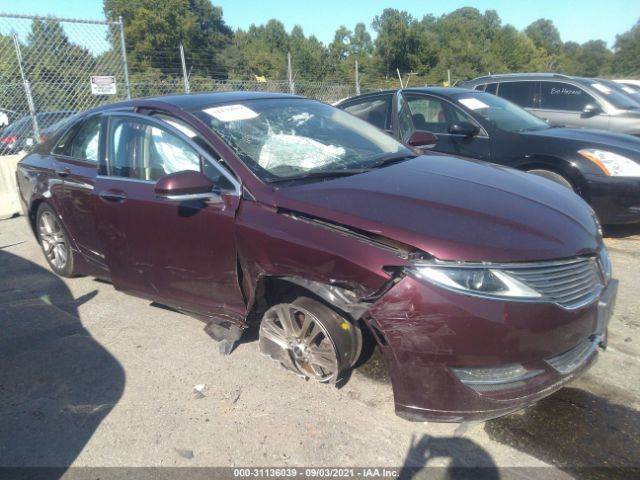 LINCOLN MKZ 2013 3ln6l2g97dr827819