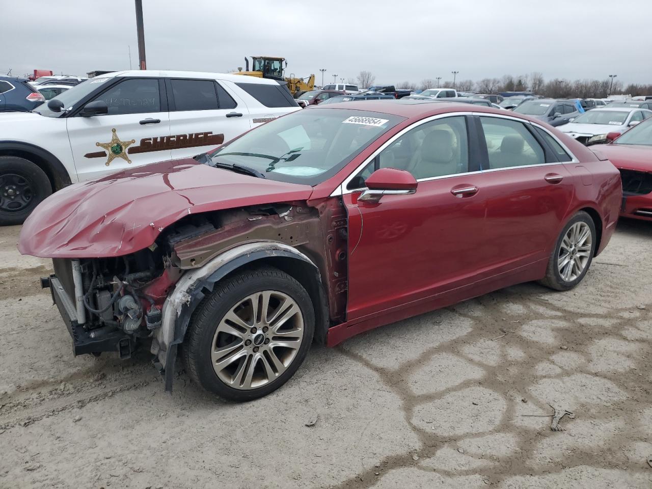 LINCOLN MKZ 2014 3ln6l2g97er817504