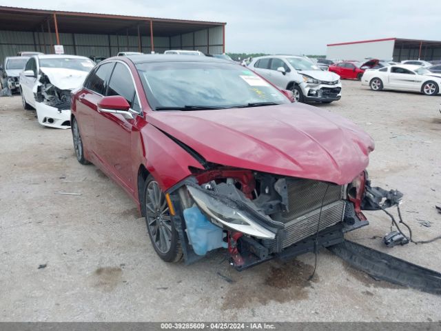 LINCOLN MKZ 2015 3ln6l2g97fr612931