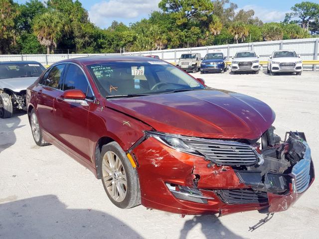 LINCOLN MKZ 2014 3ln6l2g99er830061