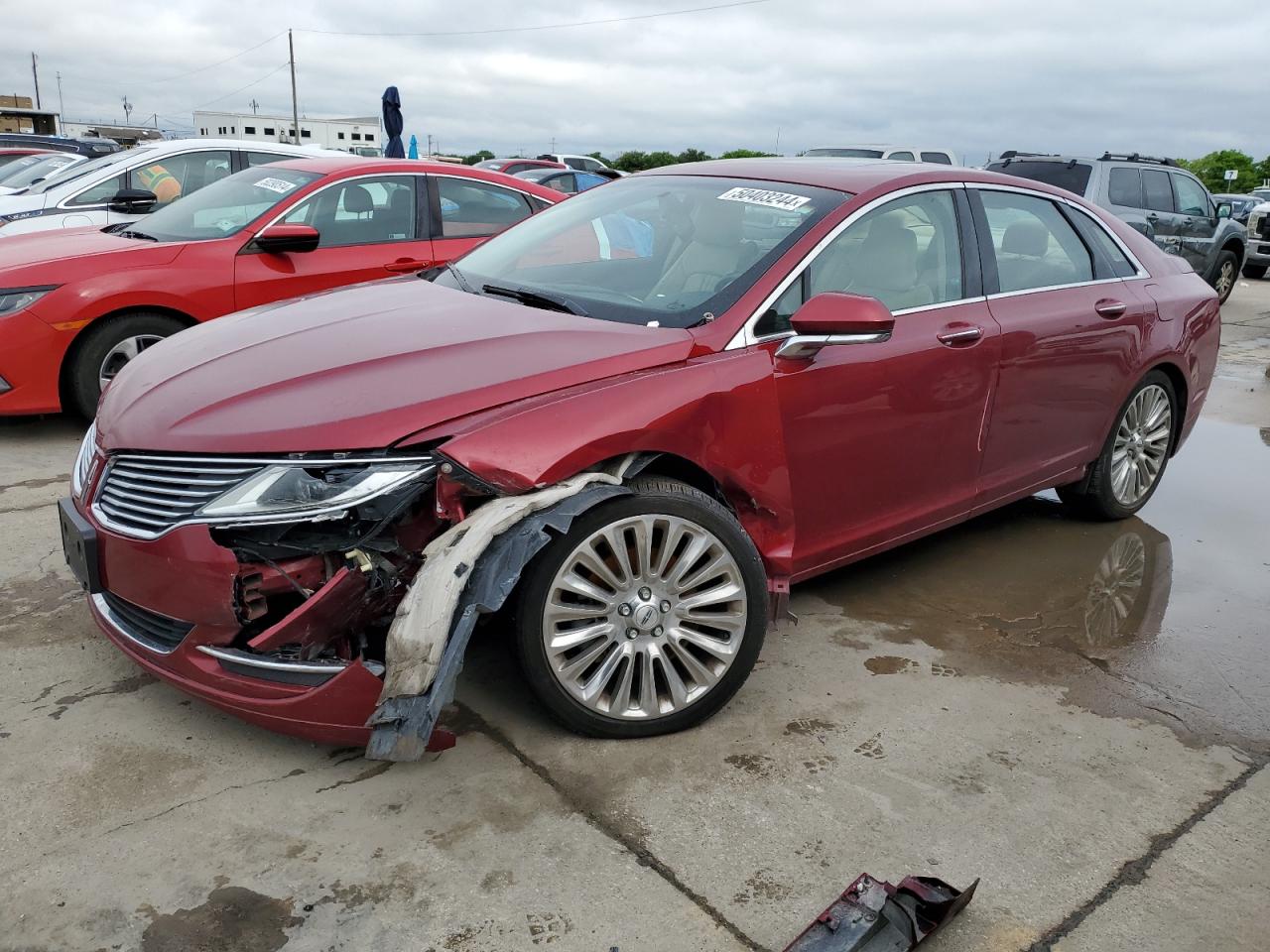 LINCOLN MKZ 2013 3ln6l2gk0dr805549