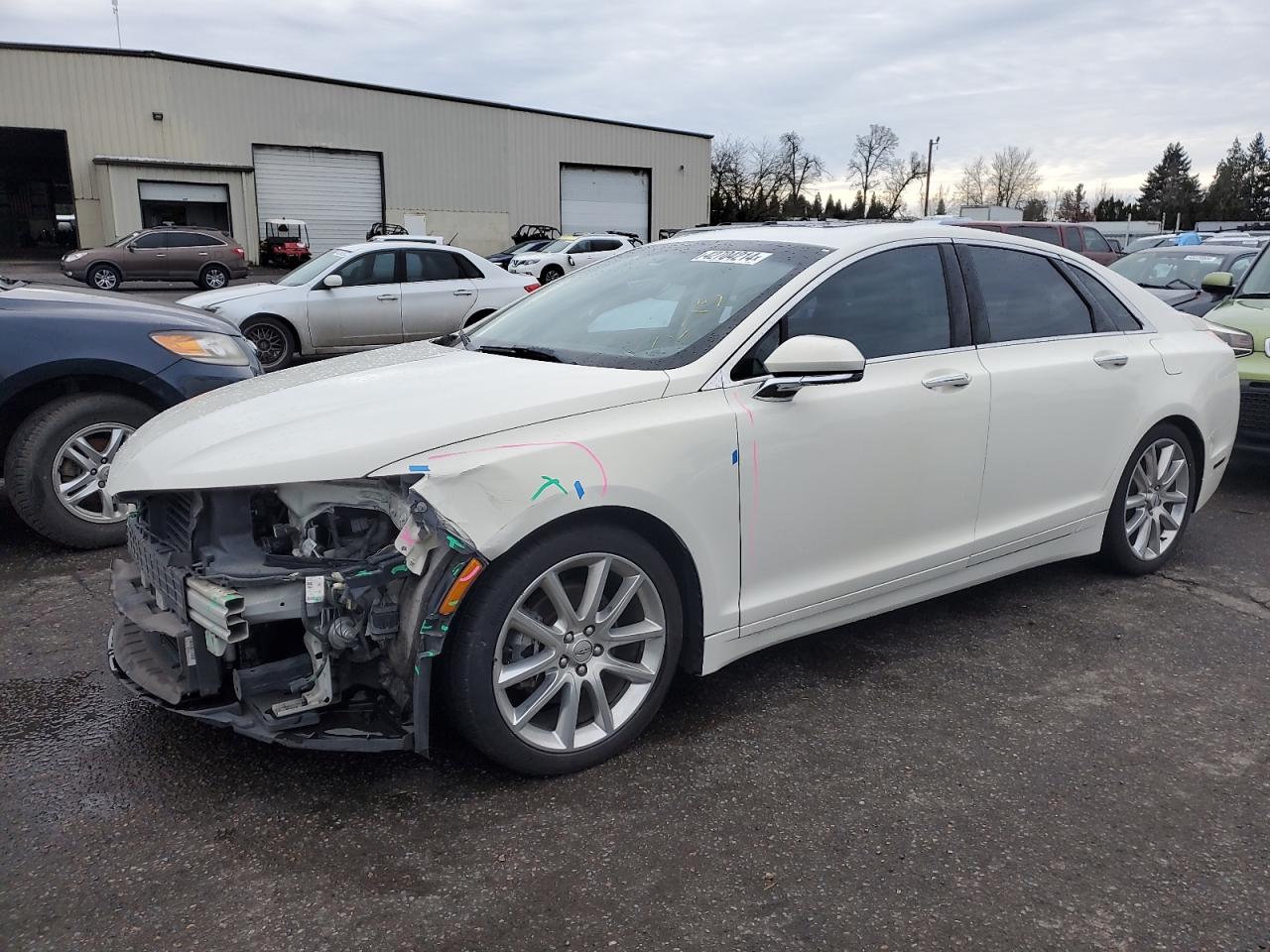 LINCOLN MKZ 2013 3ln6l2gk0dr812114