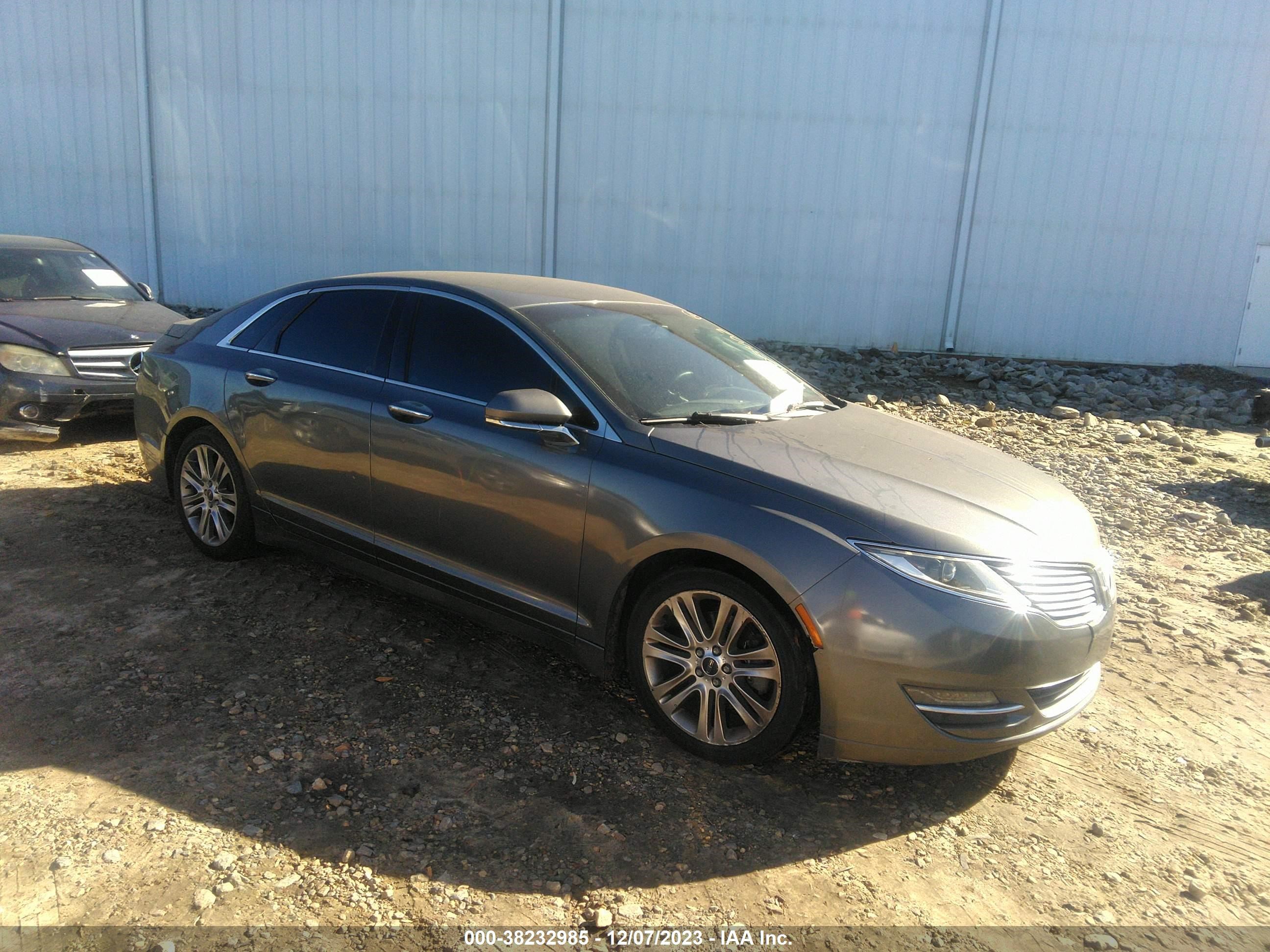 LINCOLN MKZ 2014 3ln6l2gk1er805402