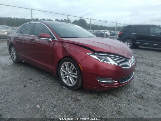 LINCOLN MKZ 2014 3ln6l2gk1er822524