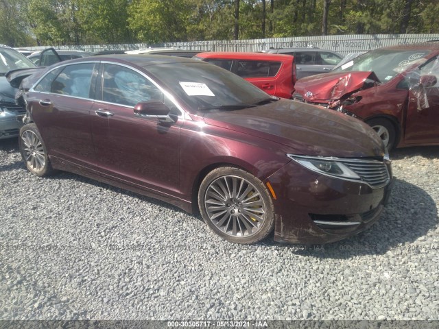 LINCOLN MKZ 2013 3ln6l2gk3dr822555